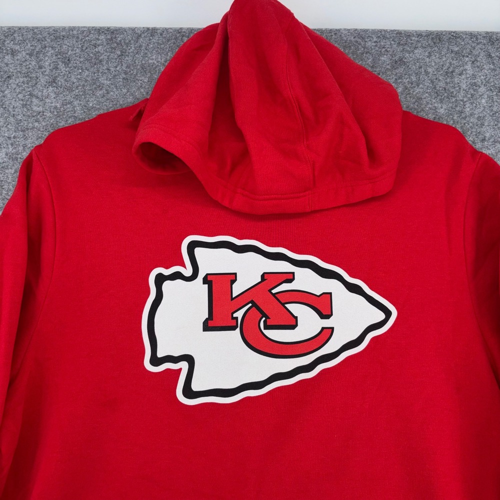 Fanatics Mens Kansas City Chiefs Patrick Mahomes 15 Red Hoodie XL NFL Pullover